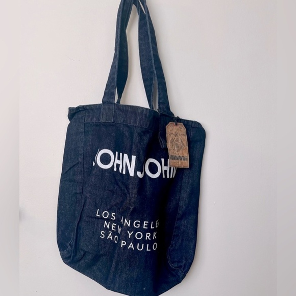 John John denim tote